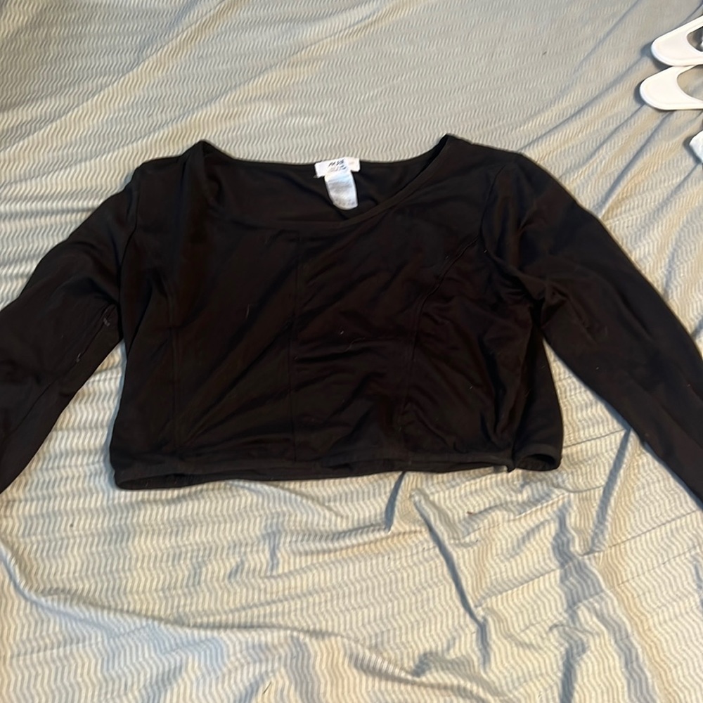 Ardene long sleeve crop top